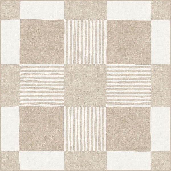 12 in. x 12 in. Richmond Beige 3-MIL Peel and Stick Floor Tiles (20-tile, 20 sq. ft.)