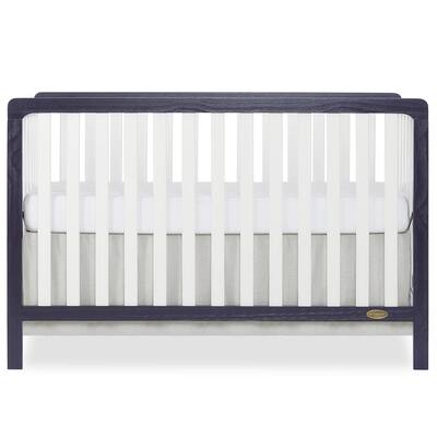 dark blue crib