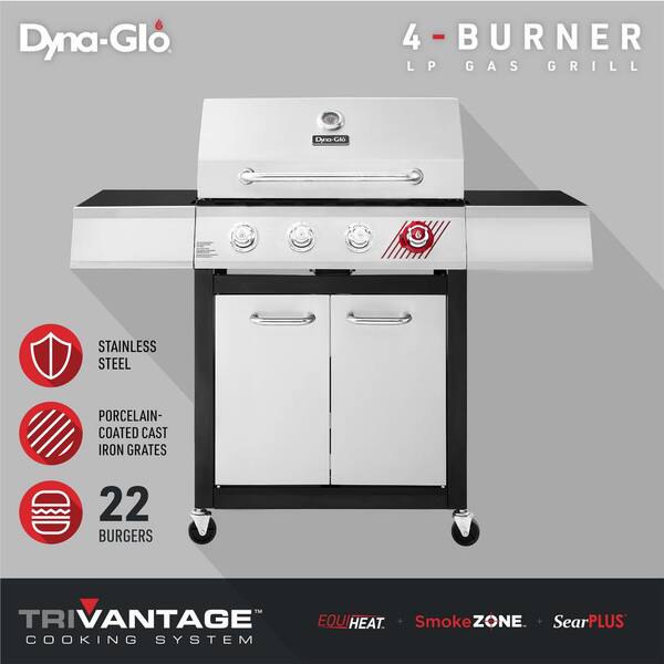 Dyna glo 4 outlet burner gas grill review