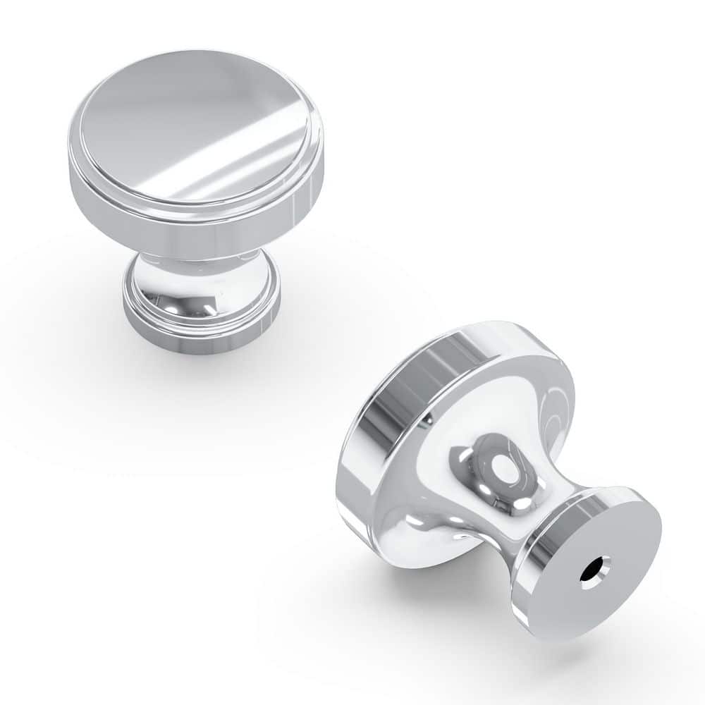 Brownstone Collection Knob 1-1/4 Inch Dia Chrome Finish Round Knob price history on PriceWatchPro