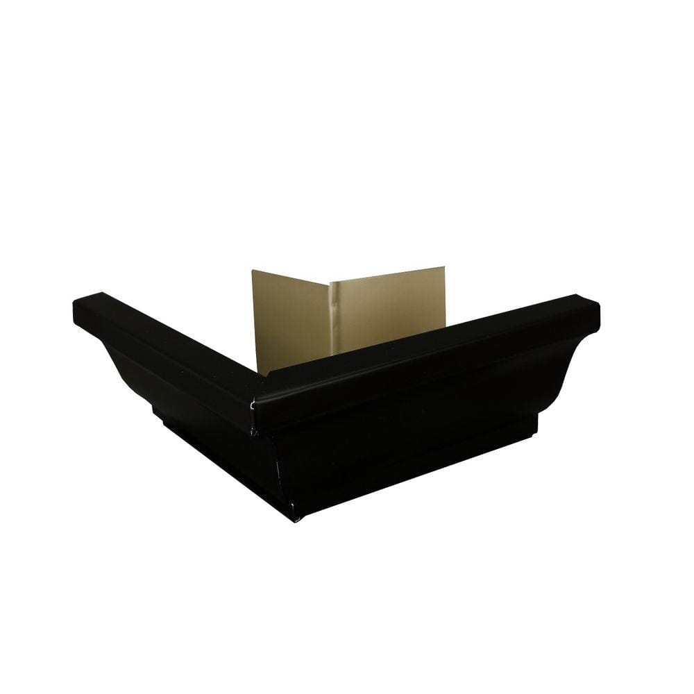 6 in. Black Aluminum K-Style Outside Gutter Miter price history on PriceWatchPro