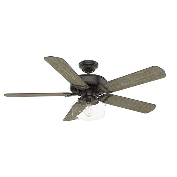 Casablanca Panama Sun 54 in. Indoor Noble Bronze Ceiling Fan with Light Kit and Wall Control