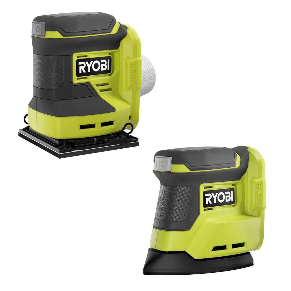 ONE+ 18V Cordless 2-Tool Combo Kit with 1/4 Sheet Sander and Corner Cat Finish Sander (Tools Only) -  RYOBI, PCL401PCL416