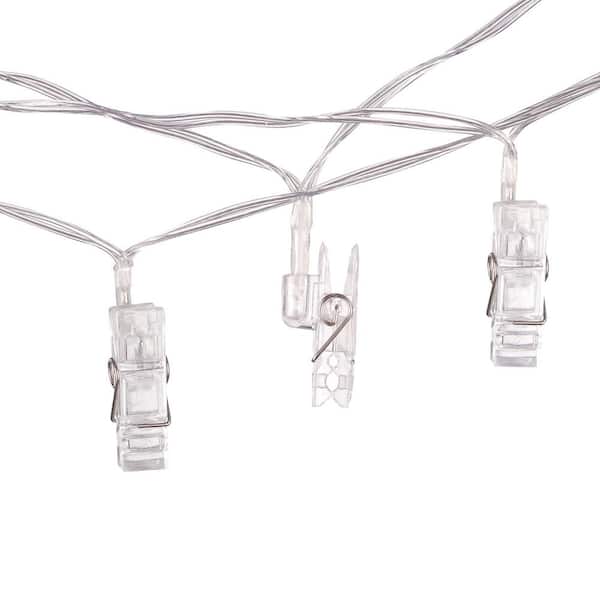 Globe Electric Photo Indoor 5 ft. Battery Mini Bulb LED String Light