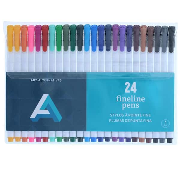 Art Alternatives Fineline Pen Set - Set of 24