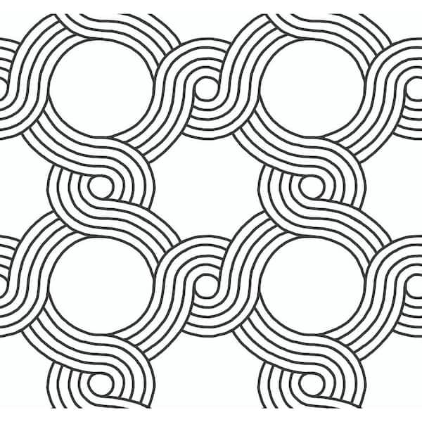 York Wallcoverings 60.75 sq. ft. The Twist Wallpaper