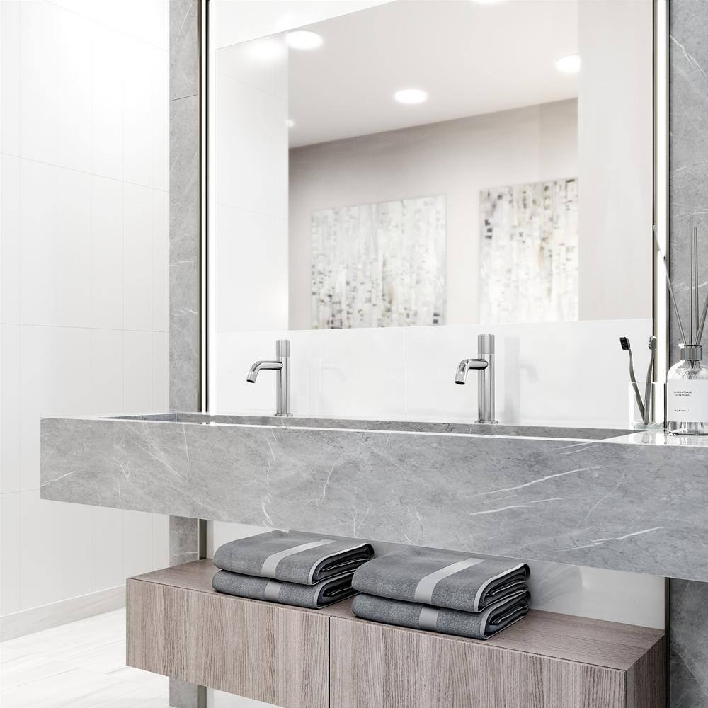 Apollo High-Arc Single-Handle Bathroom Faucet in Premium Chrome