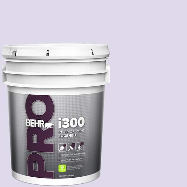BEHR PRO 5 gal. #640A-2 Misty Violet Eggshell Interior Paint