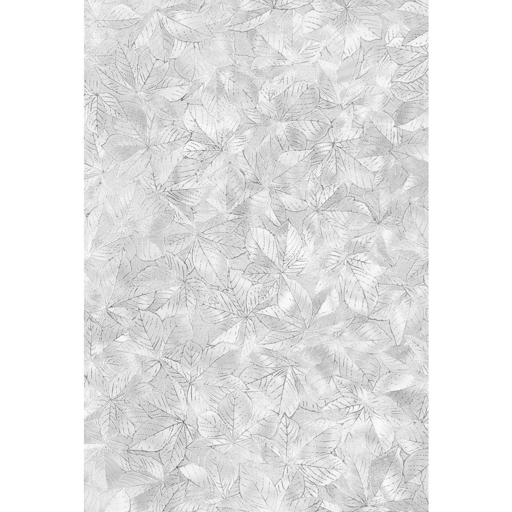 Elm Frosted Floral Privacy Window Film, 24" x 36" Vinyl