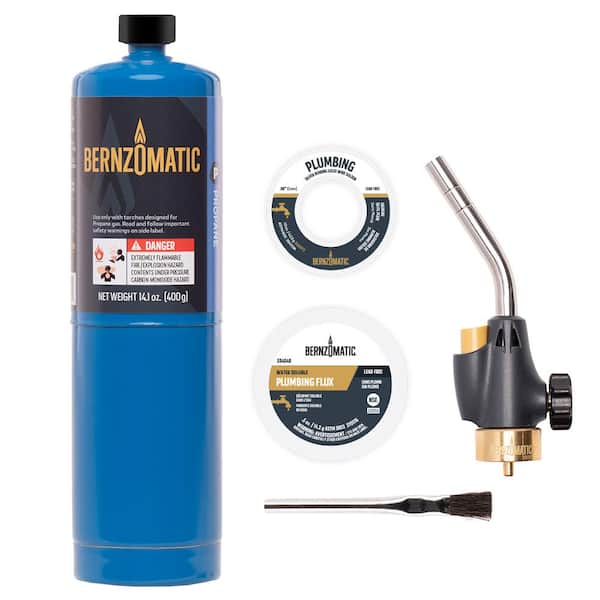 Bernzomatic Trigger Start Torch Plumbing Kit