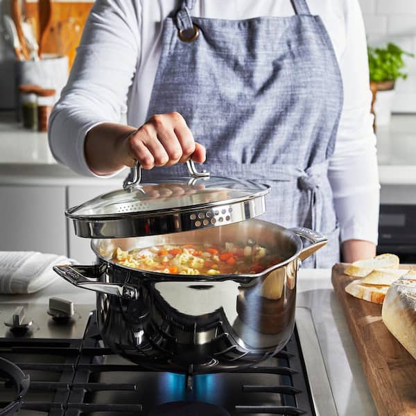 Henckels CLAD H3 Stainless Steel Cookware Set, 10-pc 1023647 - The