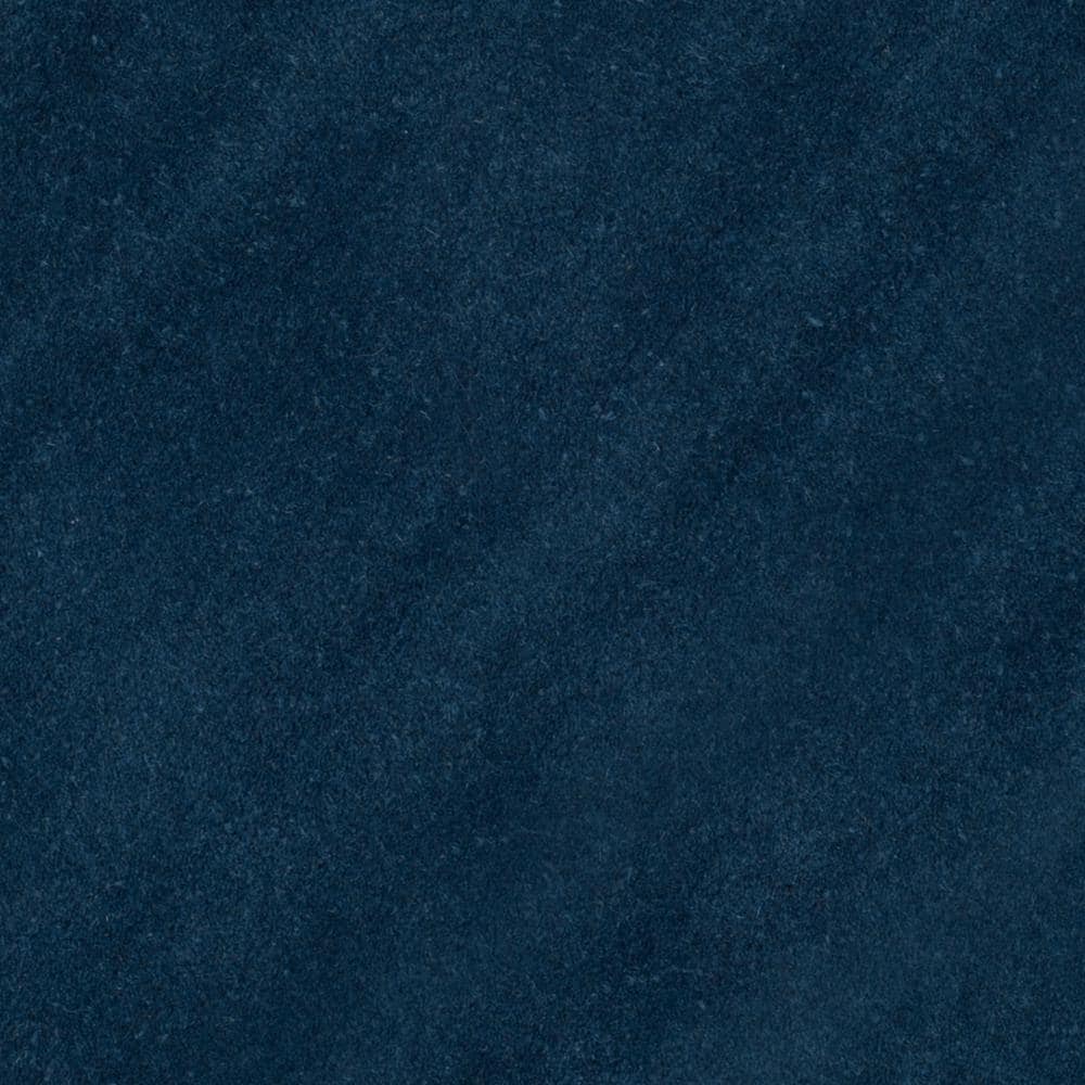 Navy Blue & Ivory Hand-Tufted Wool 8' x 10' Area Rug