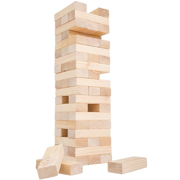Giant Wooden Stacking Blocks Game