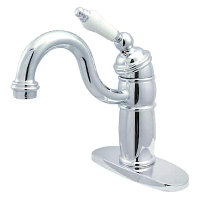 Victorian Single-Handle Bar Faucet in Polished Chrome