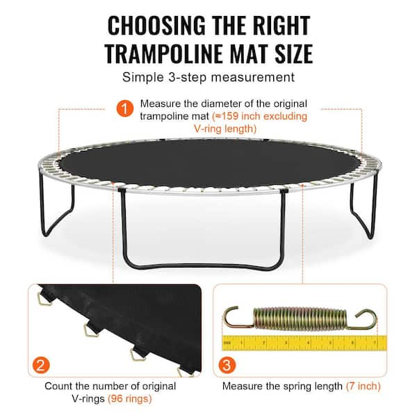 15 foot trampoline mat hotsell