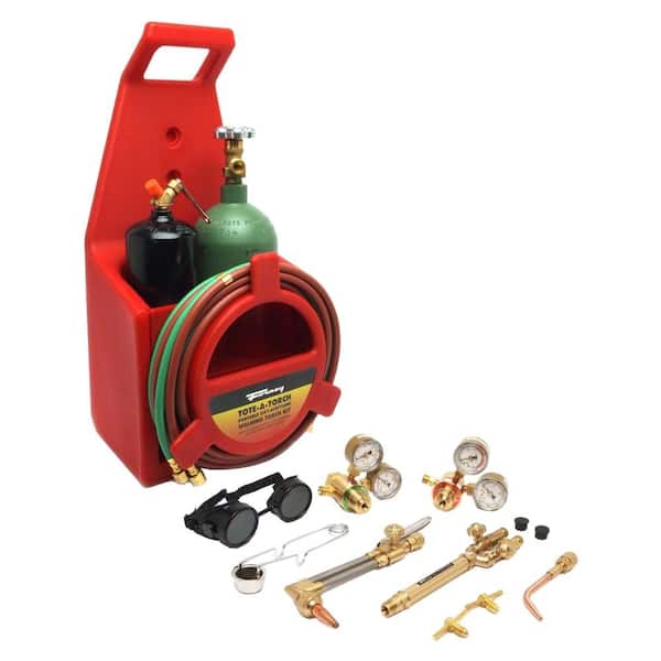 Forney 1753 Tote A Torch Light/Medium Duty, Torch Cutting and Welding Portable Kit