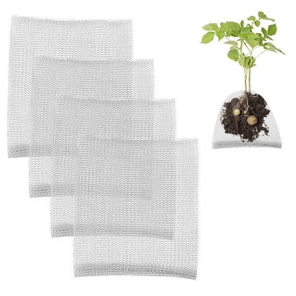 Outdoor Gopher Barrier Wire Mesh for Garden Plant Roots Protection (5-Pack) Rust-Resistant Stainless Steel