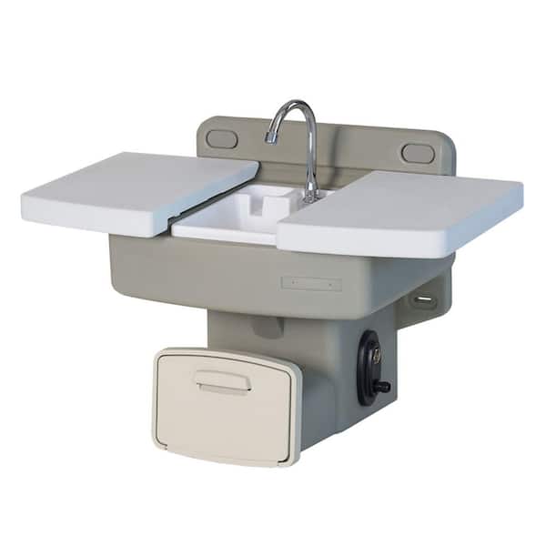 Hiland 21 in. by 17 in. HDPE Outdoor Garden Sink