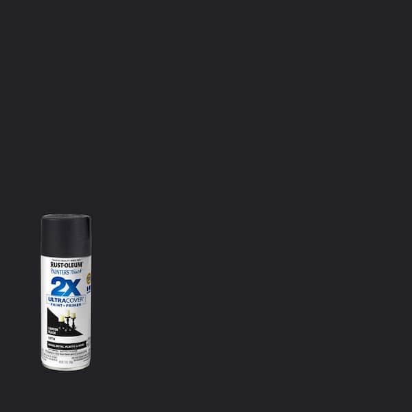 Rust-Oleum Painter's Touch 2X 12 oz. Satin Canyon Black General Purpose Spray Paint