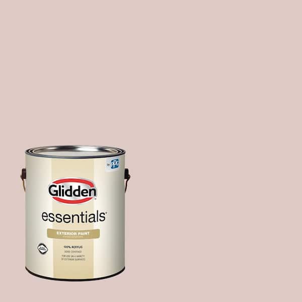 Glidden Essentials 1 gal. PPG1060-3 Kangaroo Paw Flat Exterior Paint