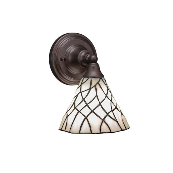 Unbranded Fulton 1-Light Bronze Wall Sconce