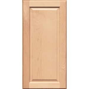 7.3125-in. W x 0.75-in. D x 7.3125-in. H. Fox Hill Cabinet Door Sample in Natural