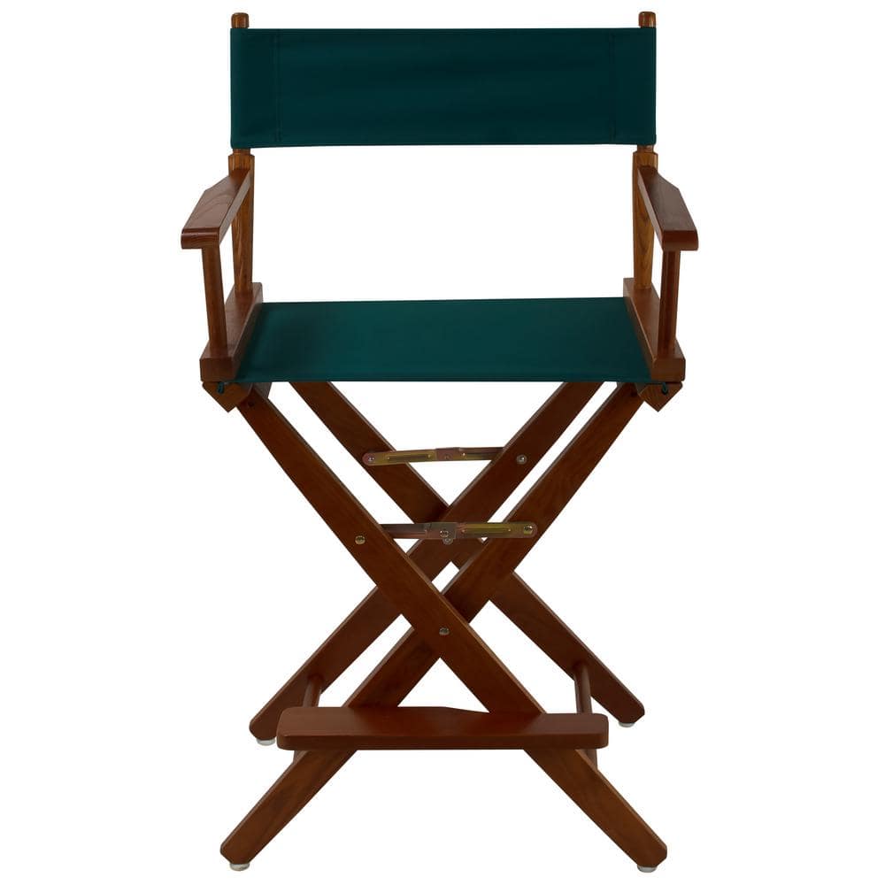 American Trails 24 In Extra Wide Mission Oak Frame Hunter Green   Mission Oak Frame Hunter Green Canvas American Trails Folding Chairs N206 24 032 32 64 1000 