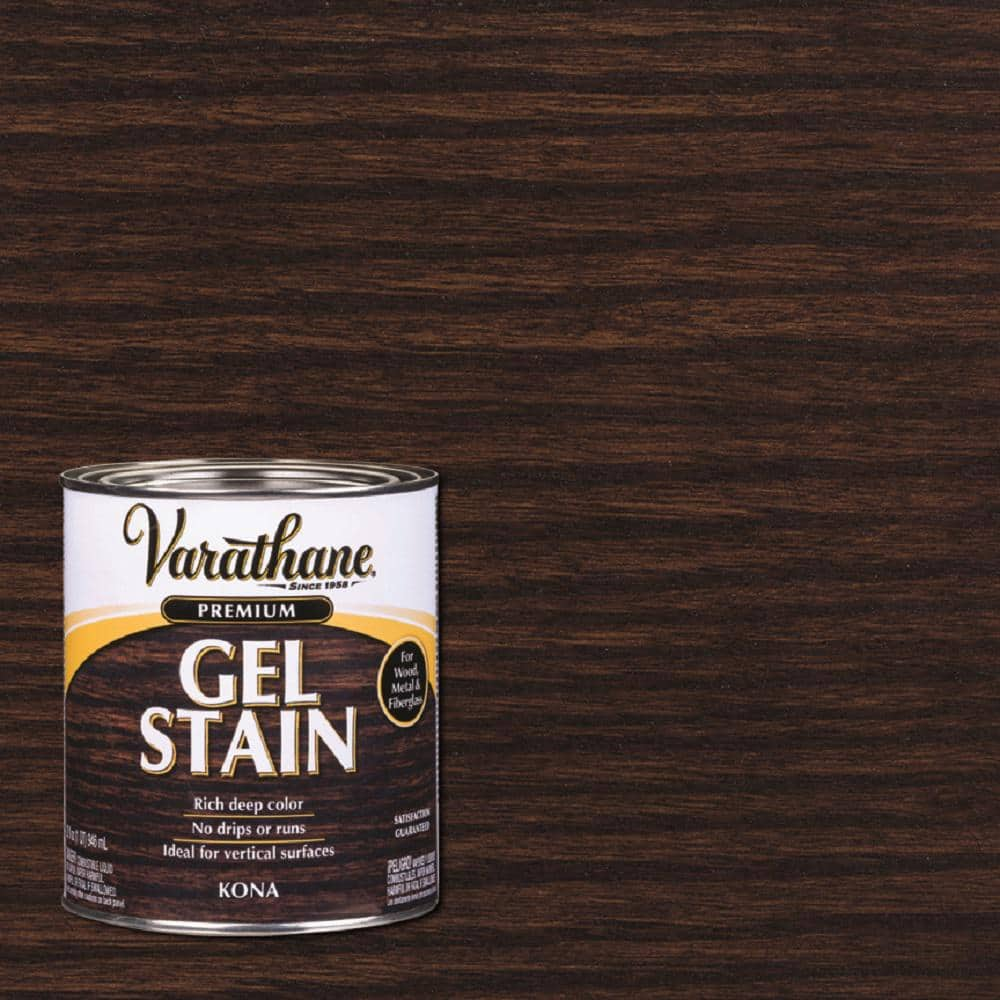 Varathane 1 Qt. Kona Wood Interior Gel Stain (2-Pack) 349701 - The Home ...