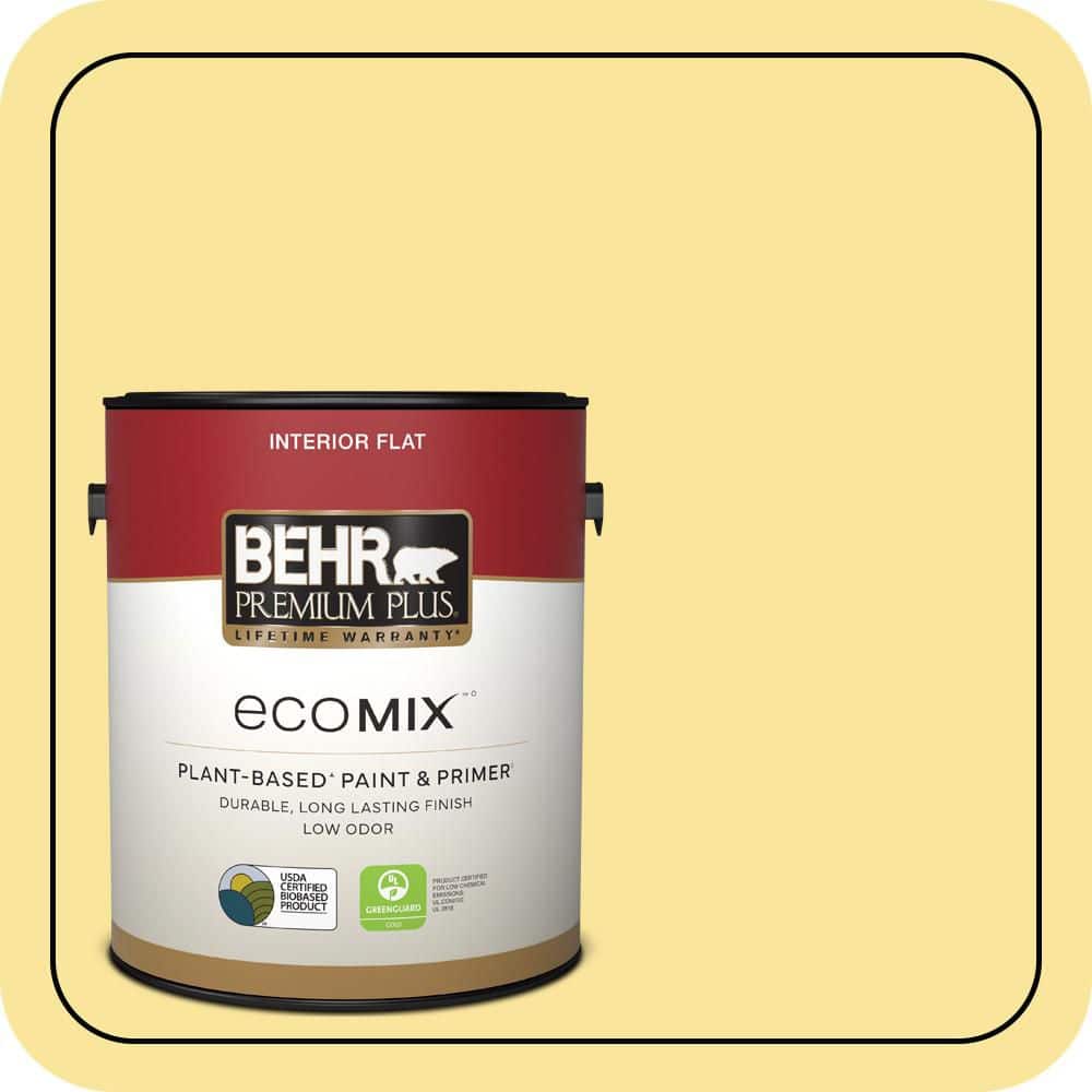 1 gal. #P310-4 Storm Lightning Flat EcoMix Plant-Based Interior Paint & Primer price history on PriceWatchPro