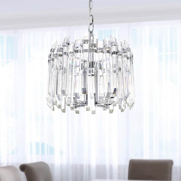 Henrietta 4 Light Chandelier With Chrome Finish