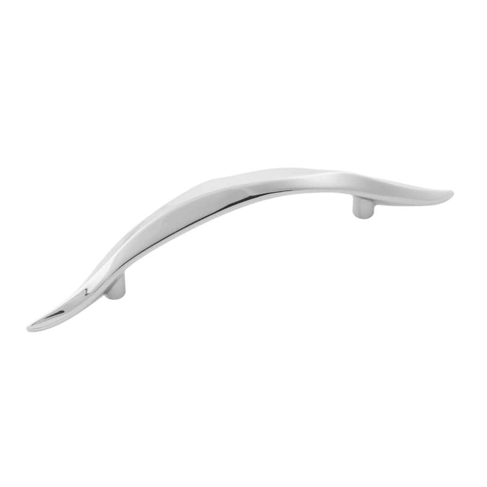 Willow Collection 96 mm Polished Nickel Cabinet Drawer and Door Pull price history on PriceWatchPro