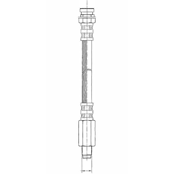 Centric Parts Brake Hydraulic Hose