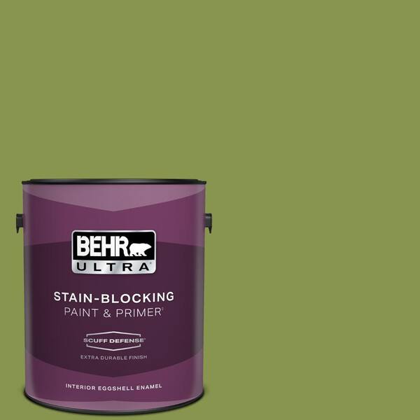 BEHR ULTRA 1 gal. #410D-5 Scotland Isle Extra Durable Eggshell Enamel Interior Paint & Primer