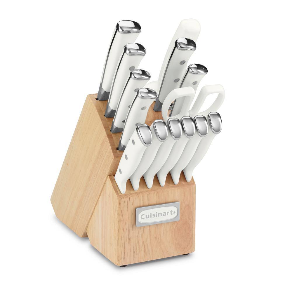 Cuisinart 15-Pc Stainless Steel Knife Block Set