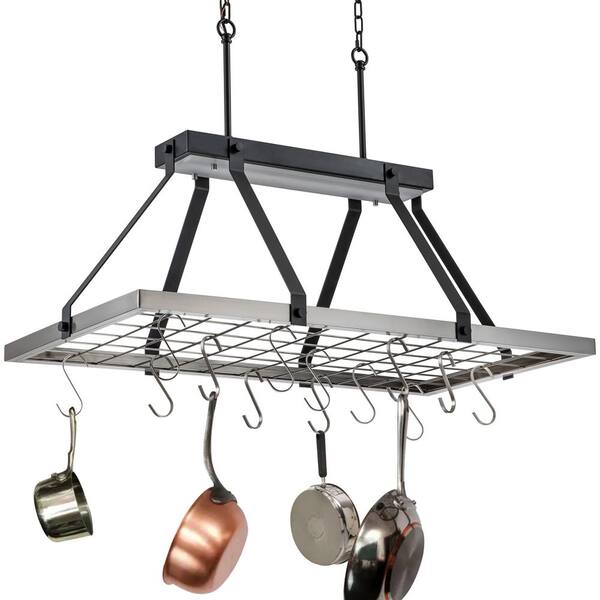 Blu Skillet's Hanging Oval Pot Rack