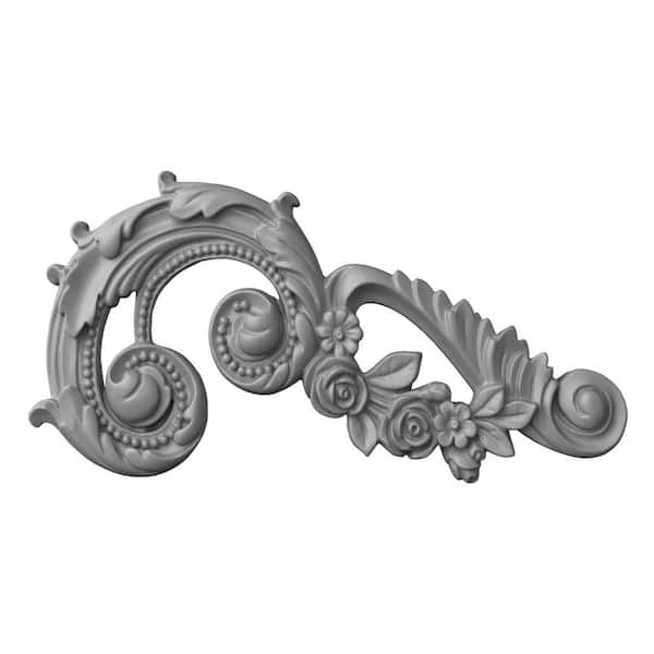 1.38 in. x 15.75 in. x 8.25 in. Polyurethane Applique & Onlay Moulding