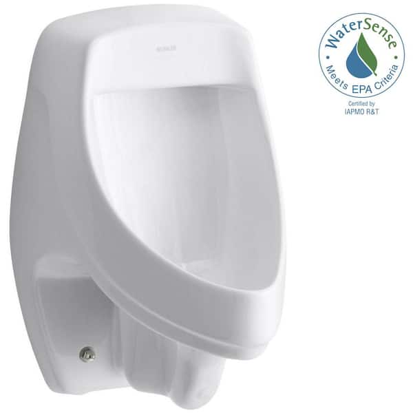 Dexter 0.5 or 1.0 GPF Urinal with Rear Spud in White