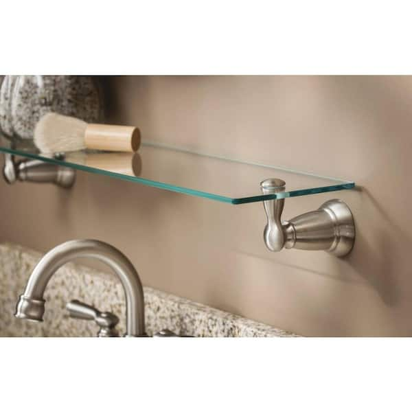 MOEN Banbury Zinc hot Hotel-Style Bathroom Shelf