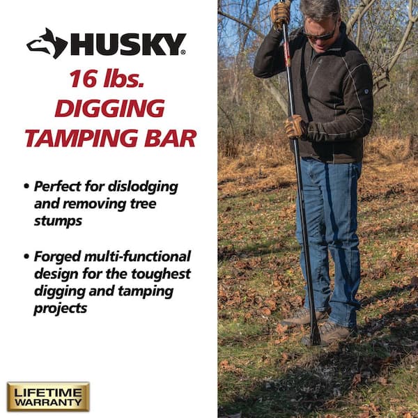 69 in. Post Hole Digger and Tamping Bar