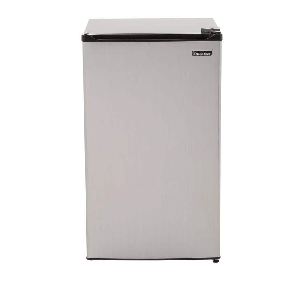 UPC 665679004560 product image for Magic Chef 3.5 cu. ft. Mini Fridge in Stainless Look, Energy Star | upcitemdb.com