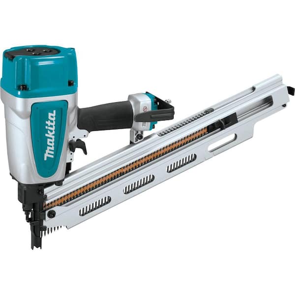 Makita Pneumatic 3 1 2 in. 21 Full Round Head Corded Framing Nailer AN924 The Home Depot