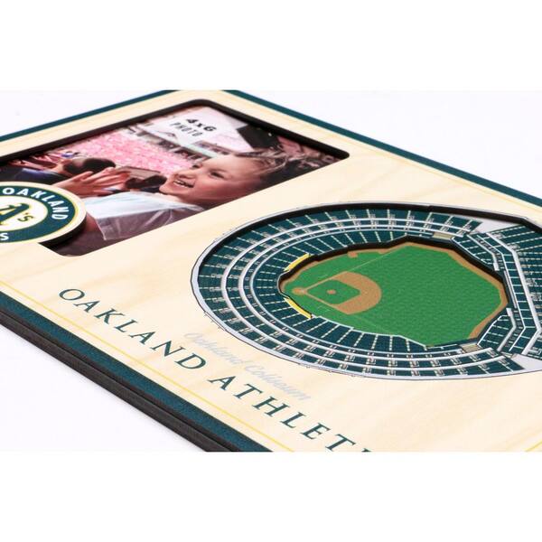 MLB Oakland Athletics Baseball Wood Sign Panel