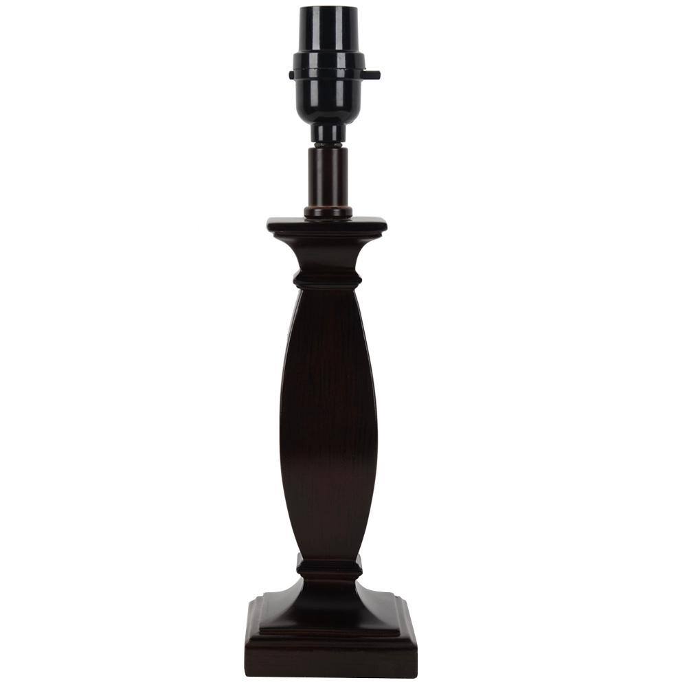 Hampton Bay Mix and Match 14 in. H Bronze Accent Lamp Base