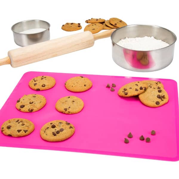 Classic Cuisine 18-Piece Pink Assorted Silicone Bakeware Set W030081 - The  Home Depot