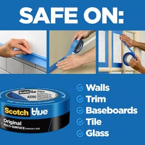 ScotchBlue 0.94 in. x 60 yds. Original Multi-Surface Painter's Tape (3-Pack) (Case of 8)