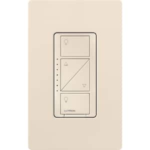 Caseta Smart Dimmer Switch for Wall & Ceiling Lights, 150W LED, Light Almond (PD-6WCL-LA)
