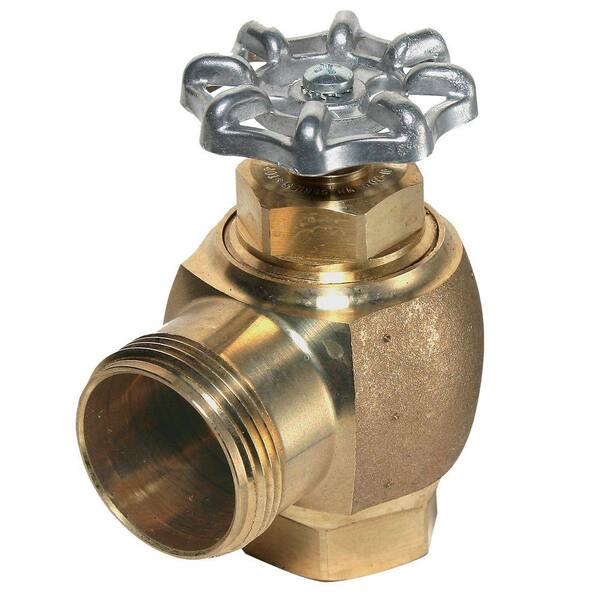 SLOAN H730A 1 in. Rough Brass Wheel Handle Stop Assembly
