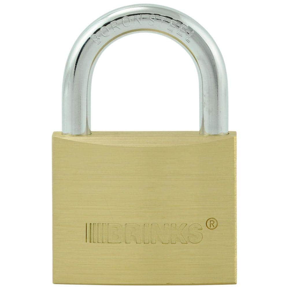 UPC 039208988643 product image for Brinks Commercial 2 in. Brass Keyed Padlock, Bronze/copper metallic | upcitemdb.com