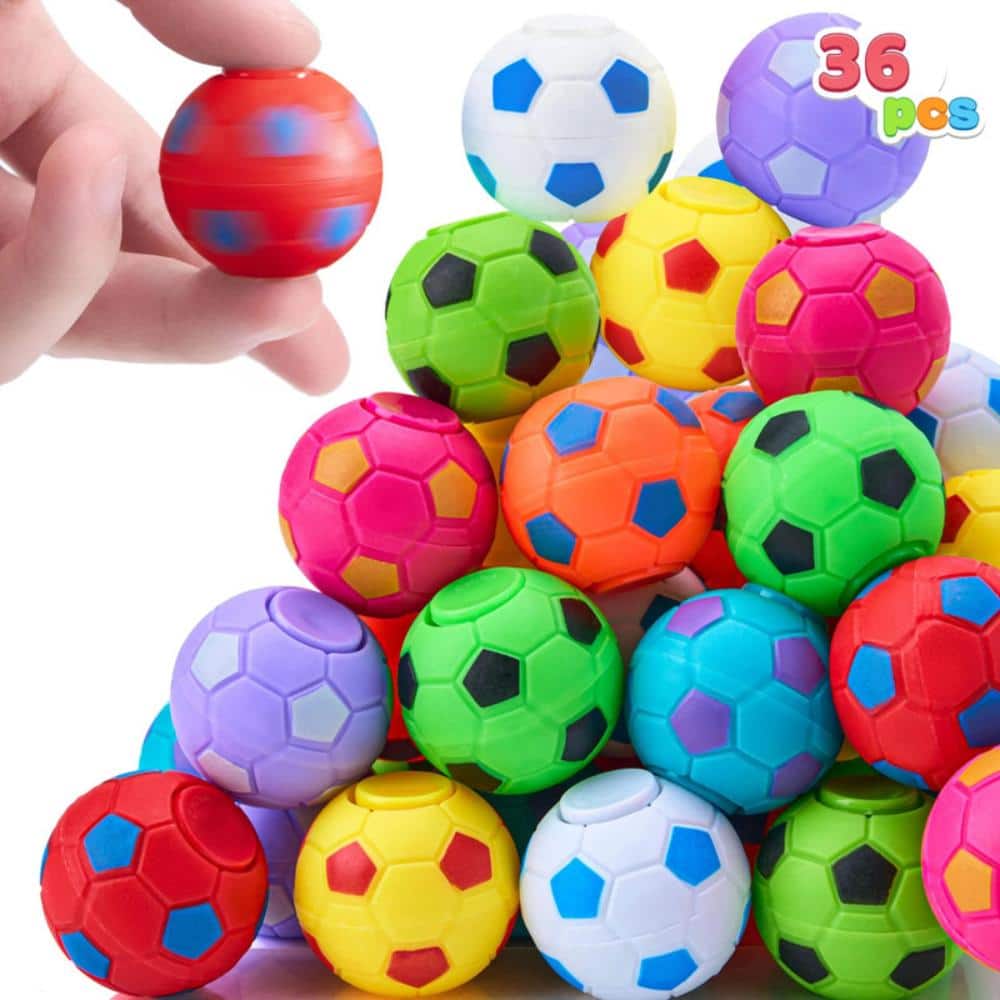 Joyfy 36Pack Soccer Fidget Spinners for Kids