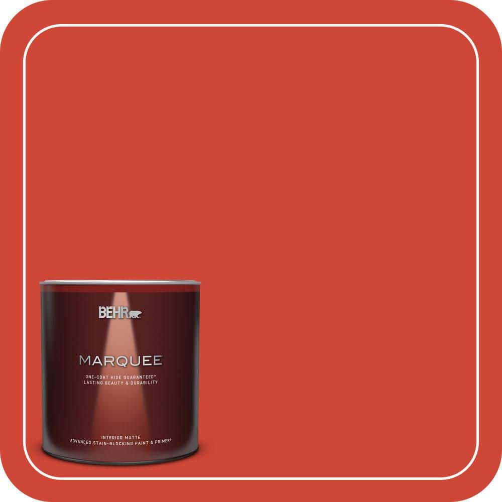 1 qt. #180B-7 Chili Pepper Matte Interior Paint & Primer price history on PriceWatchPro